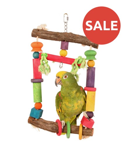 3 X Parrot Toy Pack - African Grey, Amazon, Macaw, Cockatoo Etc - RRP £64.97